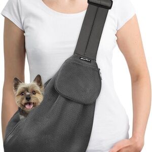Gray Dog Sling Carrier